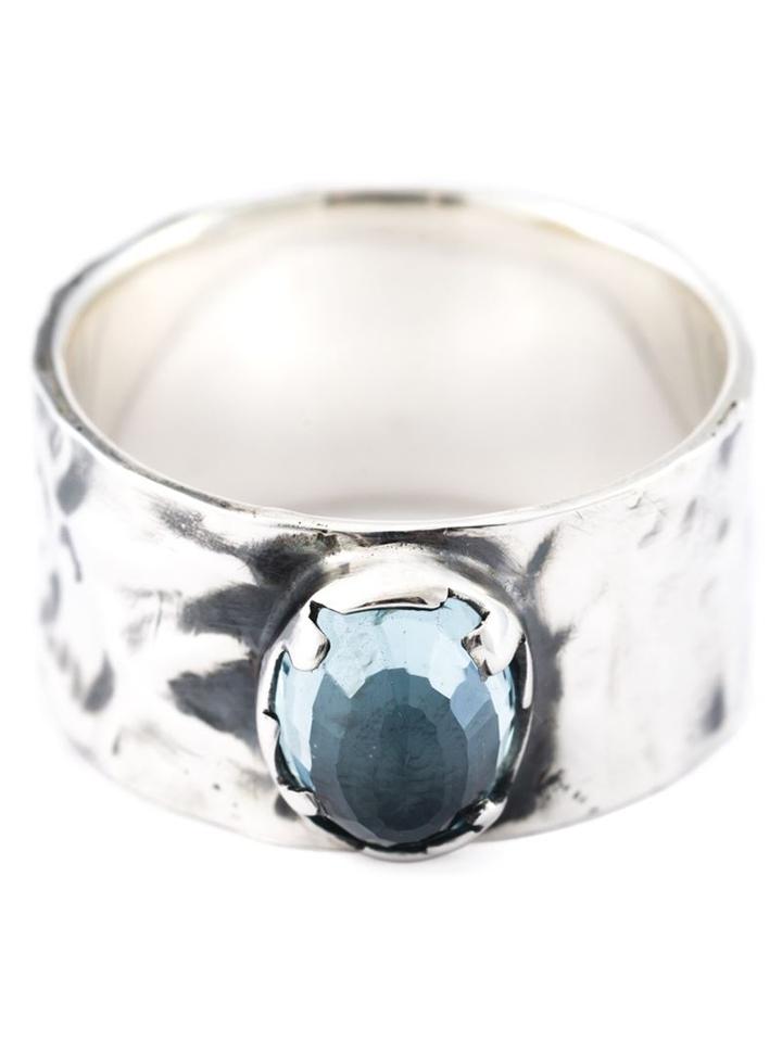 Drew Evan Aquamarine Stone Ring