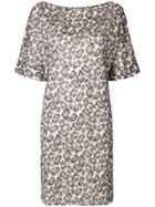 Eres Leopard Print Beach Dress - Multicolour