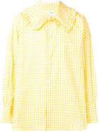 Comme Des Garçons Shirt Boys Gingham Shirt - Yellow