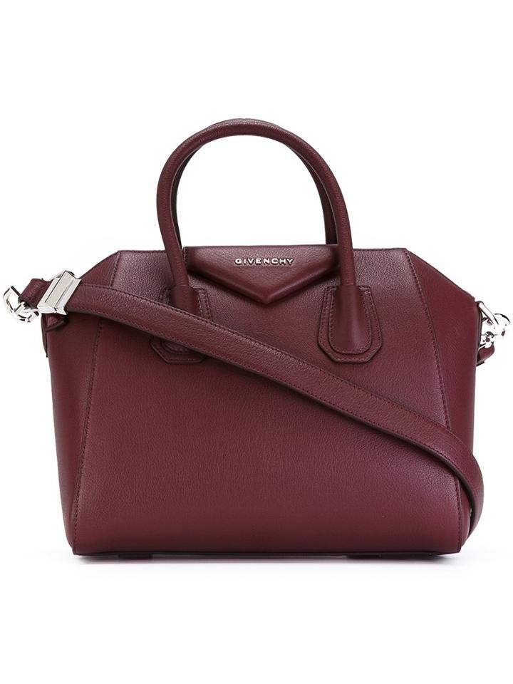 Givenchy Small 'antigona' Tote Bag, Women's, Pink/purple