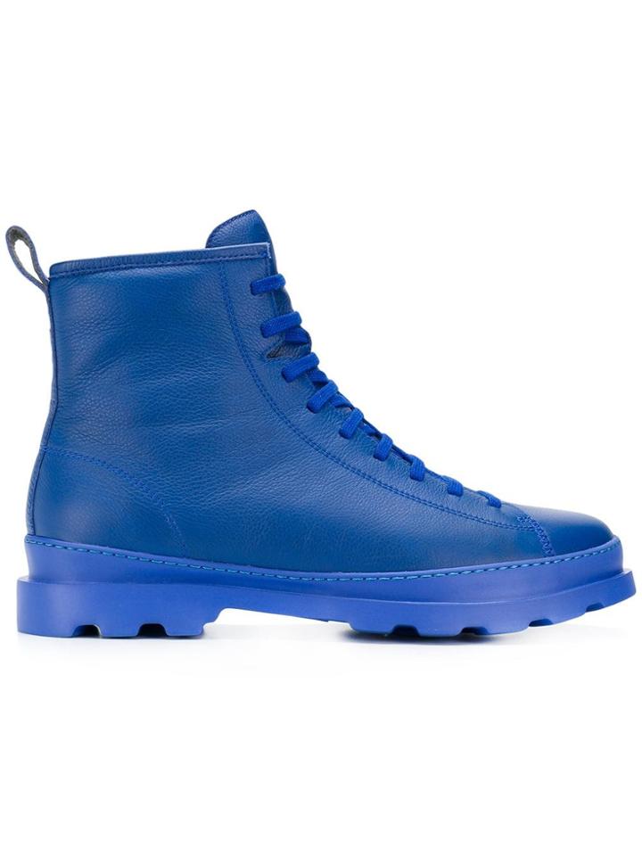 Camper Brutus Ankle Length Boot - Blue