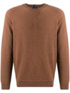 Ps Paul Smith Long Sleeve Jumper - Brown