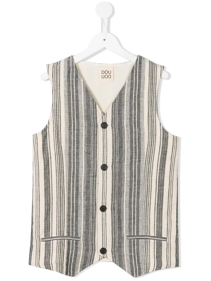 Douuod Kids Fellini Vest, Boy's, Size: 14 Yrs, Nude/neutrals