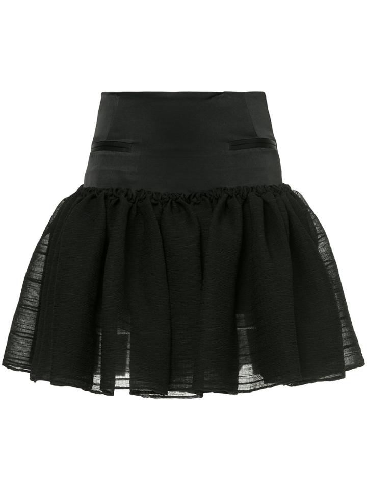 Narciso Rodriguez Midi Skirt - Black