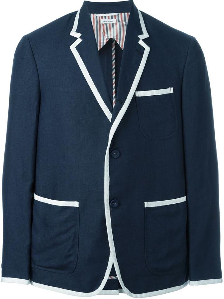 Thom Browne Piped Blazer