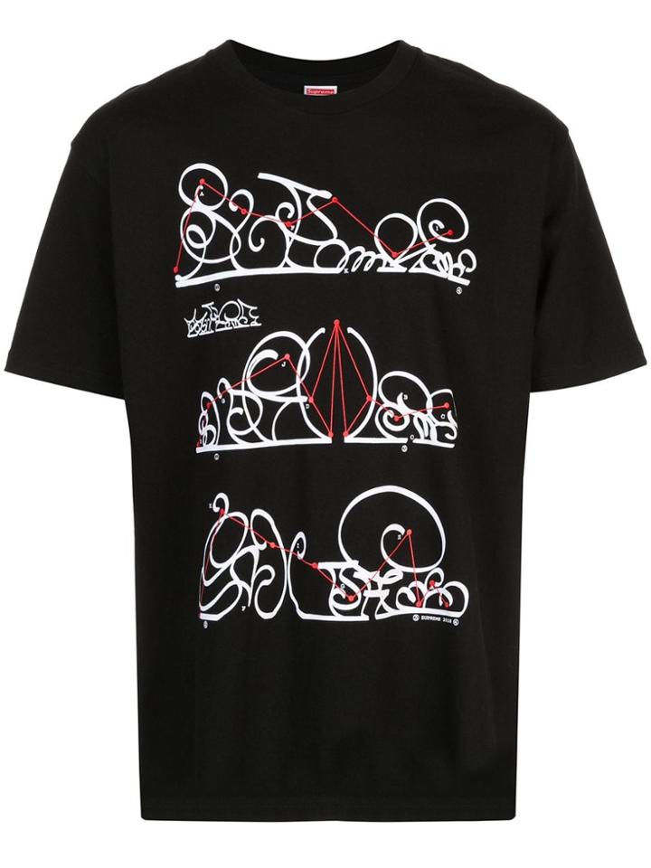 Supreme System T-shirt - Black