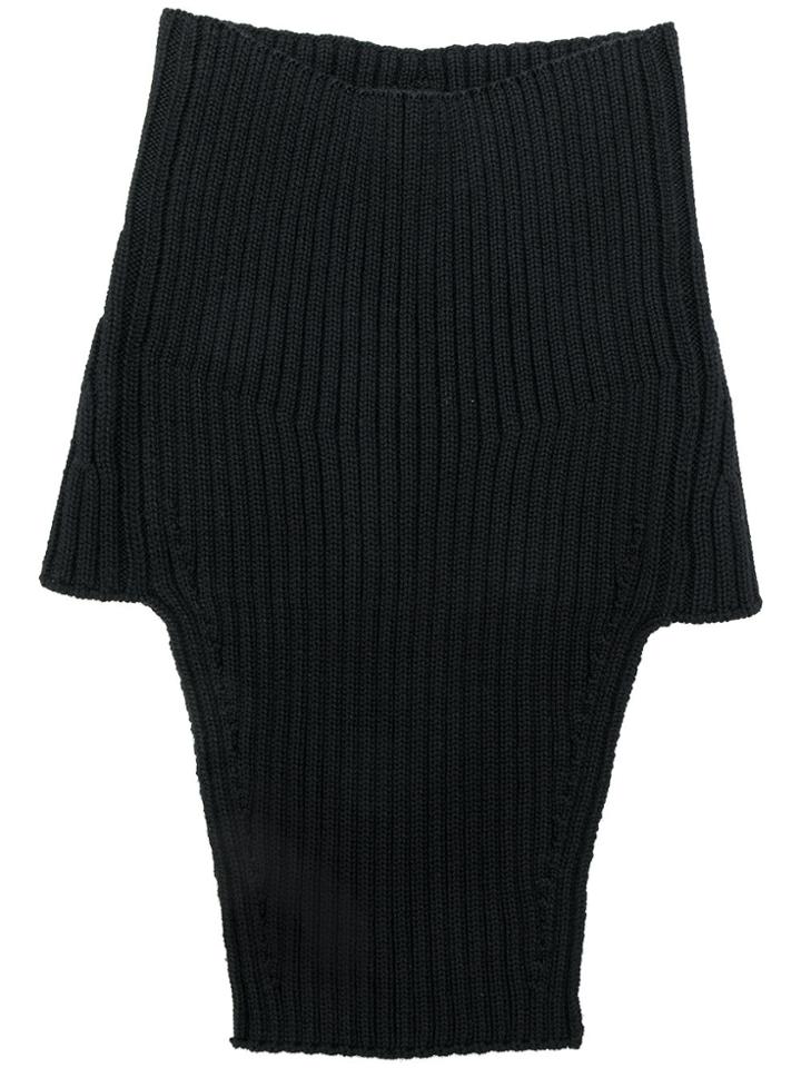 Prada Neck Chest Warmer - Black