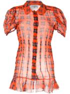 Chanel Pre-owned Cc Short Sleeve Tops - Orange