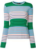 Stine Goya Striped Sweatshirt - Multicolour