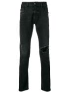 Diesel Tepphar Slim Jeans - Black