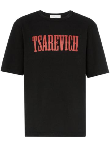 Linder Tsarevich Print T-shirt - Black