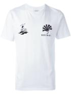 Soulland 'kidder' T-shirt, Men's, Size: Medium, White, Cotton