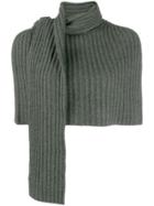 Le Kasha Geneve Scarf Bolero - Green