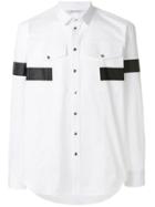 Neil Barrett Tape Detail Shirt - White