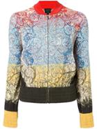 Jean Paul Gaultier Vintage Floral Print Bomber Jacket - Multicolour