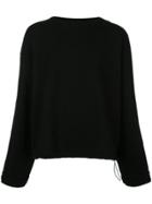 Unravel Project Crew-neck Sweatshirt - Black