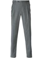 Pt01 Tailored Trousers, Men's, Size: 52, Grey, Virgin Wool