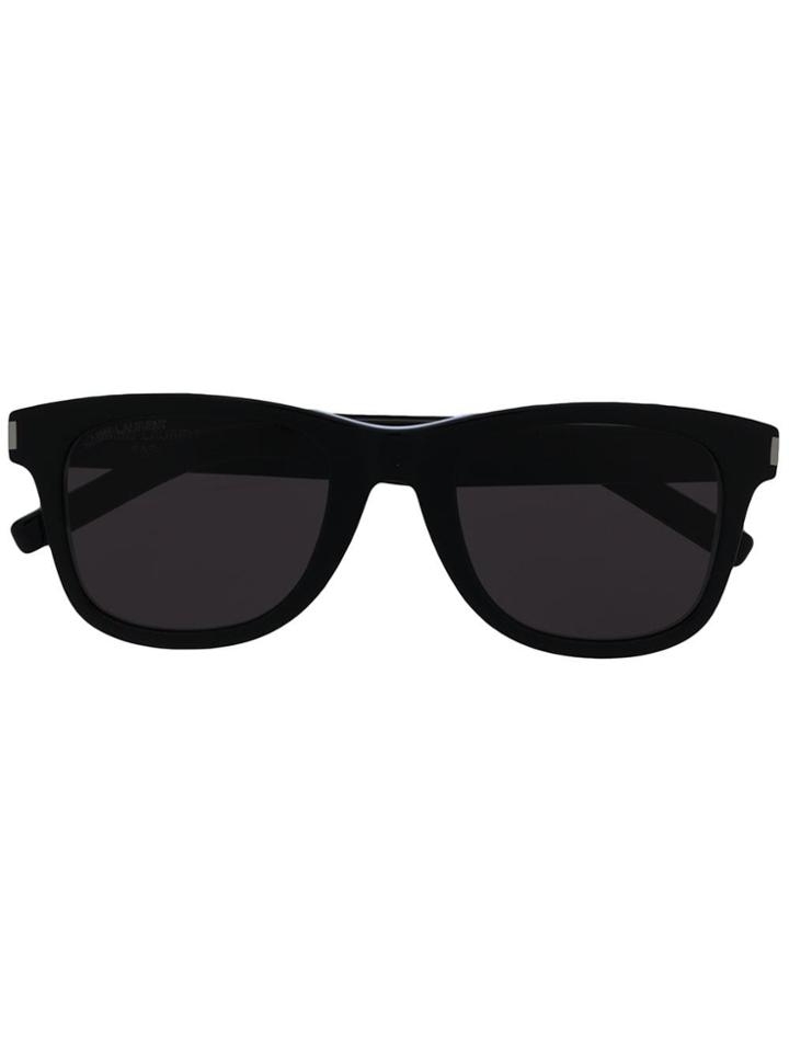 Saint Laurent Eyewear Unisex Two-tone Sunglasses - Black