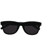 Saint Laurent Eyewear Unisex Two-tone Sunglasses - Black