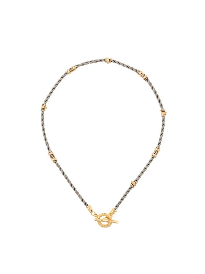 Gas Bijoux Marquise Necklace - Grey