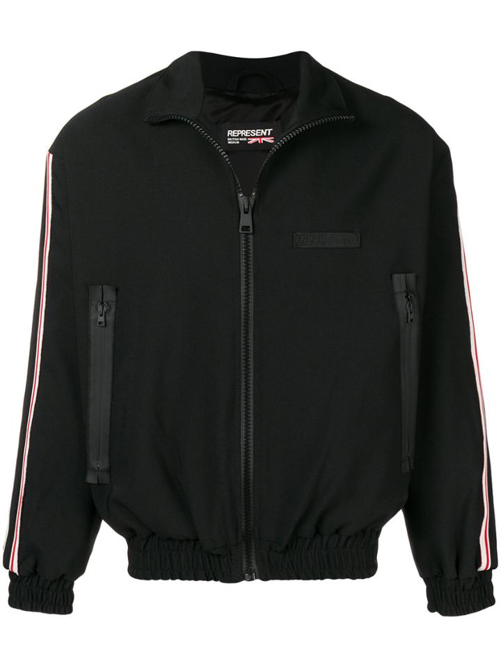 Represent Track Jacket - Black