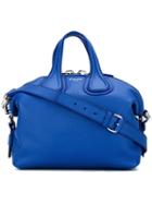 Givenchy Small Nightingale Tote Bag, Women's, Blue, Leather