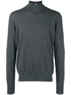 Fay Turtle Neck Jumper - Grey