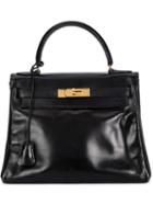 Hermès Vintage 'kelly 28' Tote, Women's, Black