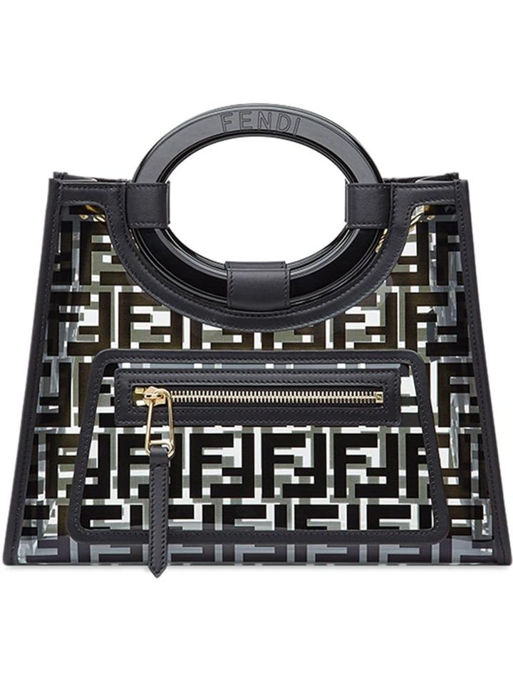 Fendi Runaway Small Shopper Bag - Black