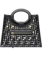 Fendi Runaway Small Shopper Bag - Black