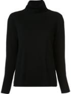 Co High Neck Sweater, Women's, Size: Small, Black, Merino