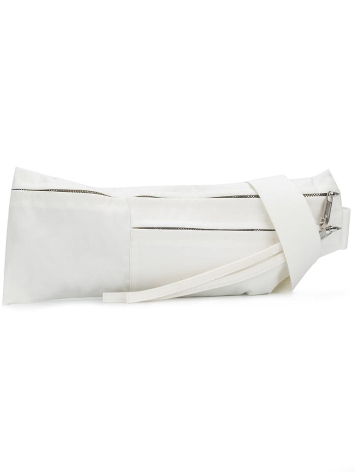 Rick Owens Money Belt Bag - White