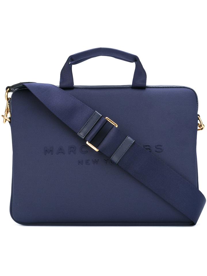 Marc Jacobs Neoprene Commuter Case, Women's, Blue, Polyester/polyurethane