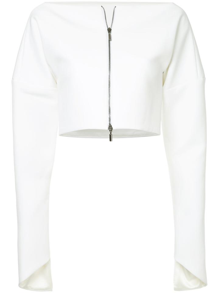 Maticevski Zipped Top - White