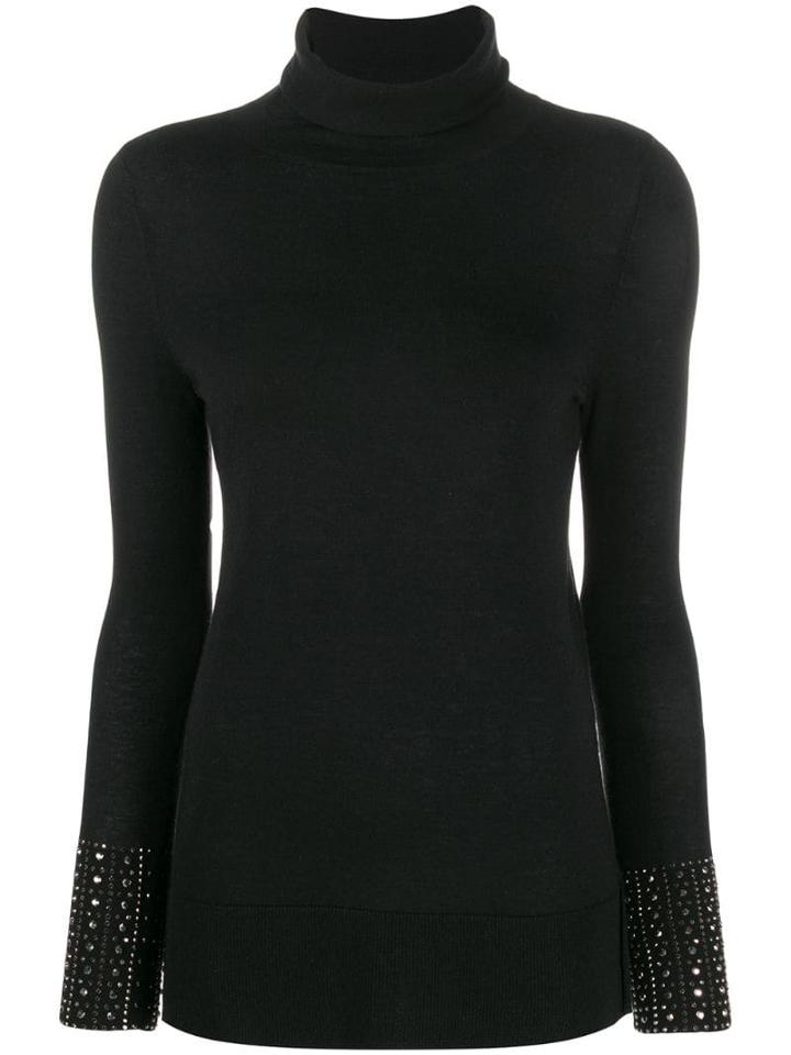 Snobby Sheep Roll Neck Sweater - Black