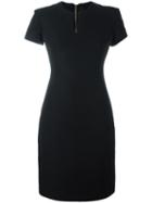 Gareth Pugh Classic Boat Neck Dress, Women's, Size: 44, Black, Cotton/acrylic/wool/polyamide
