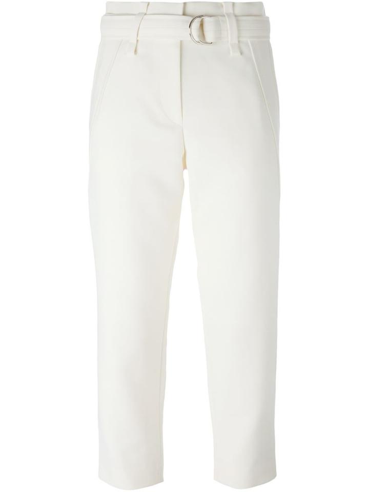 Iro 'drew' Trousers, Women's, Size: 38, White, Cotton/polyester/wool