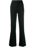 3.1 Phillip Lim Side Slit Tailored Flared Trousers - Black