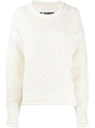 Jil Sander Chunky Knit Sweater - White