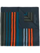 Sonia Rykiel Printed Stripe Scarf - Blue