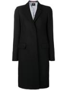 Ps By Paul Smith Concealed Front Coat - Black