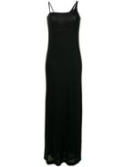 Gucci Vintage Asymmetric Gown - Black