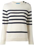 Mih Jeans 'sophia' Breton Sweater, Women's, Size: Large, Nude/neutrals, Cashmere