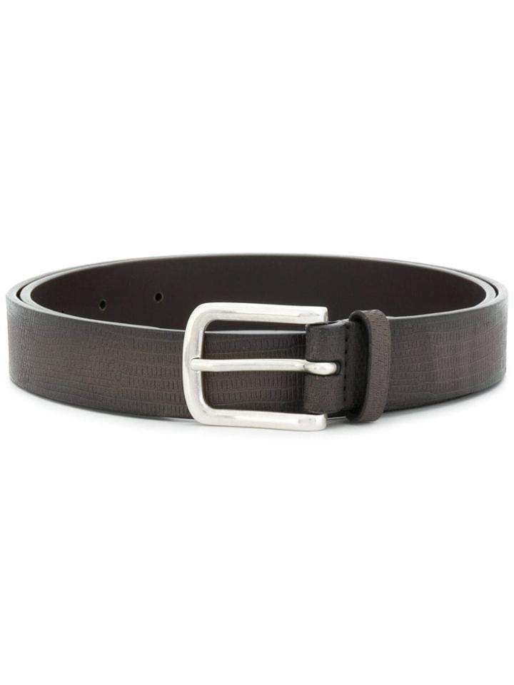 Orciani Orciani Uo7539tejustmoro133038 Marrone Leather/fur/exotic