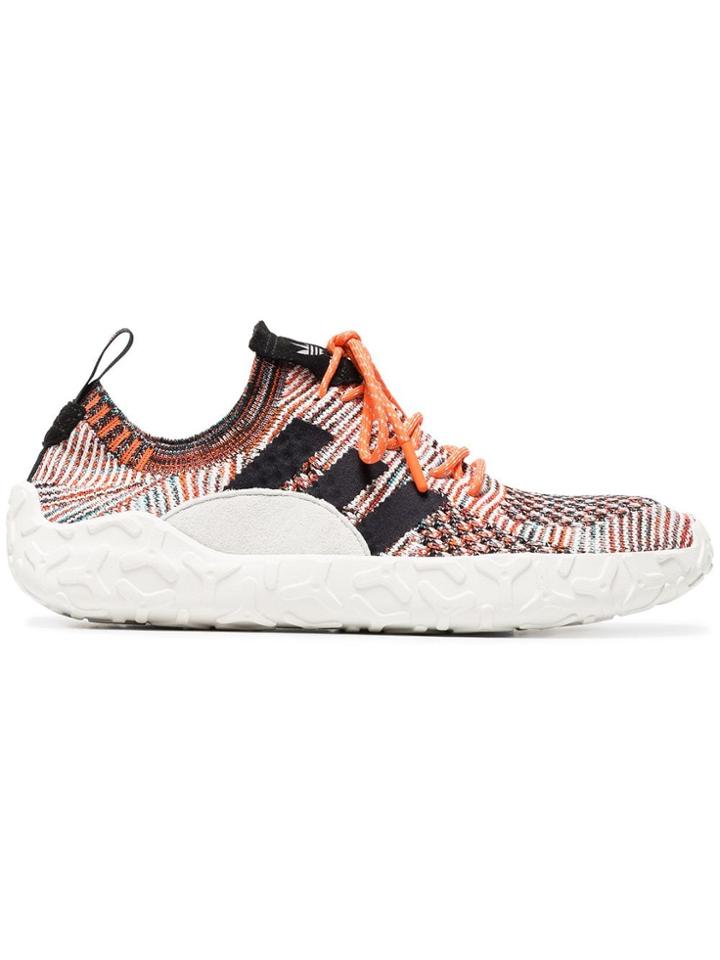 Adidas Multi-coloured F/22 Pk Primeknit Sneakers - Yellow