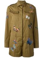 Valentino Butterfly Embroidered Playsuit