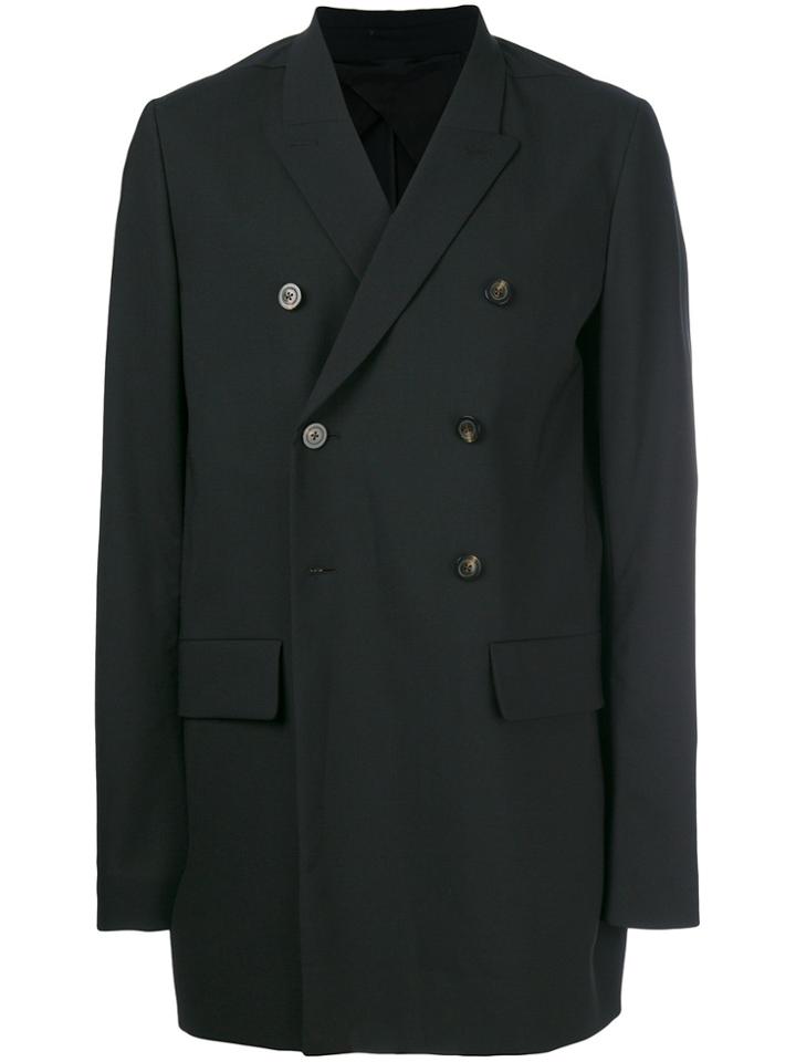 Rick Owens Dirt Jmf Blazer - Black