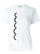 Comme Des Garçons Comme Des Garçons Scallop Detail T-shirt, Women's, Size: Small, White, Cotton
