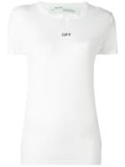 Off-white - Off T-shirt - Women - Polyester/micromodal - Xxs, White, Polyester/micromodal