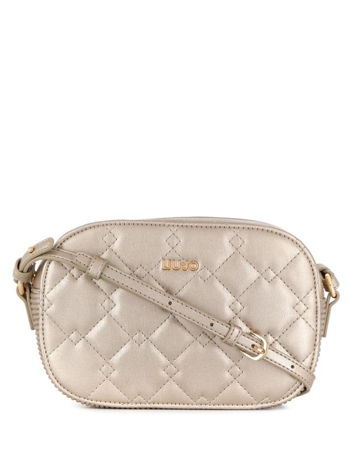 Liu Jo Quilted Shoulder Bag - Gold